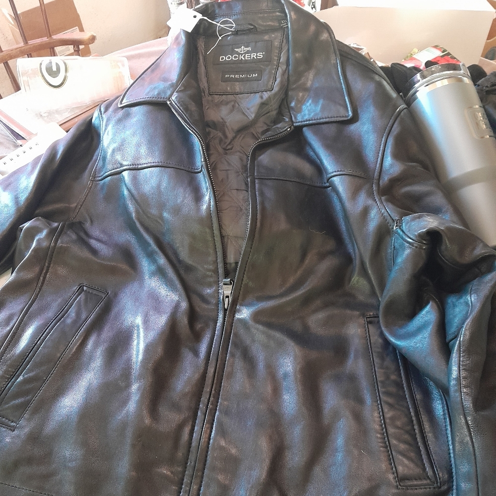 Dockers leather jacket